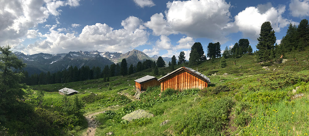 hiking in Paznaun